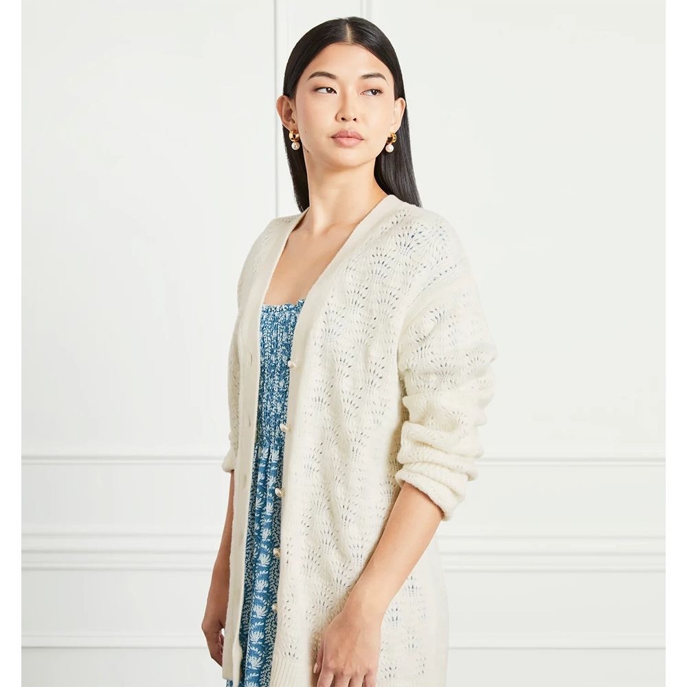 Hill House “Grandpa Cardigan” Cream Size XS
